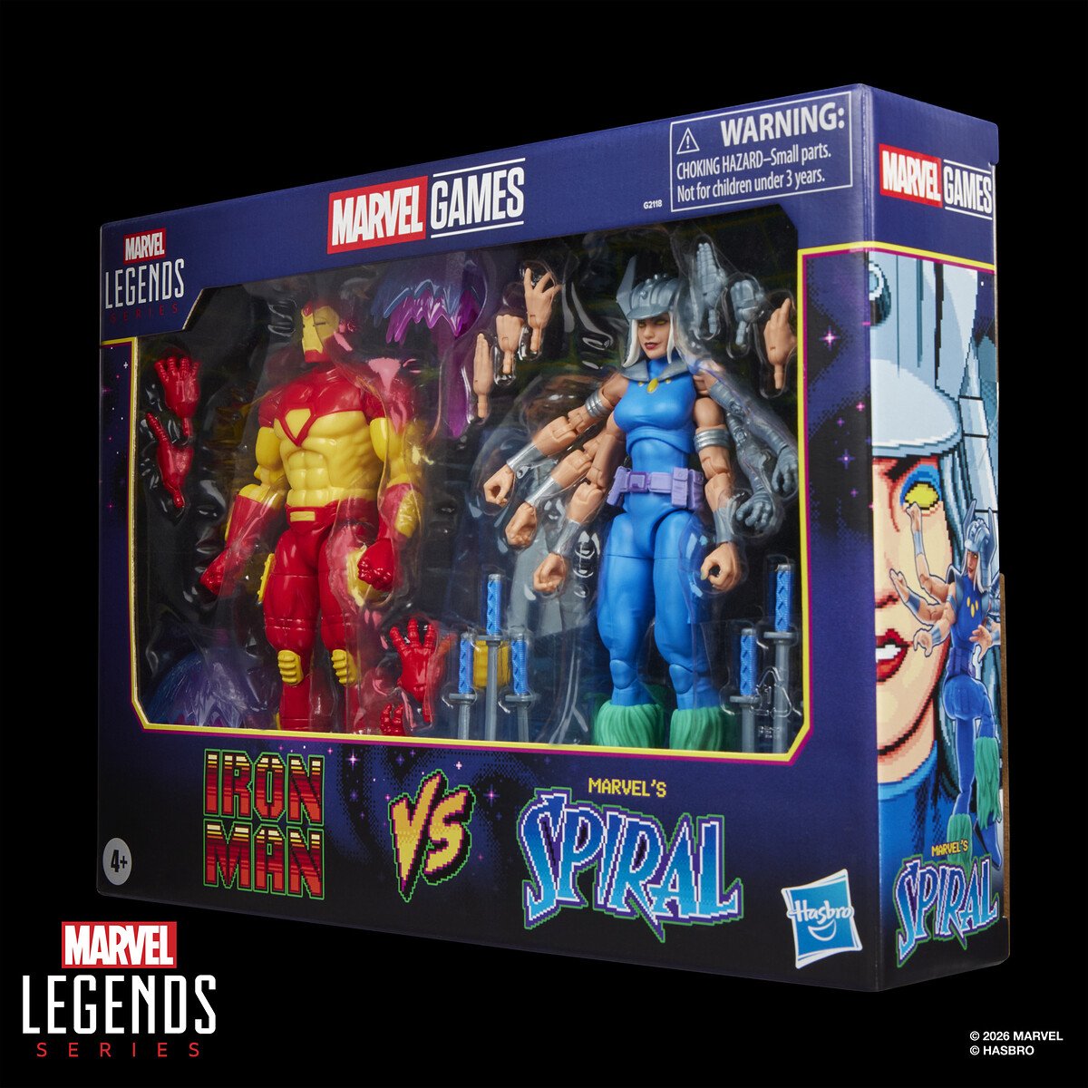 IRON MAN VS SPIRAL - MARVEL - MARVEL LEGENDS - FIGURA 15 CM - HASBRO - Imagen 19