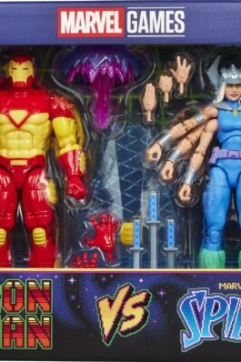 IRON MAN VS SPIRAL – MARVEL – MARVEL LEGENDS – FIGURA 15 CM – HASBRO