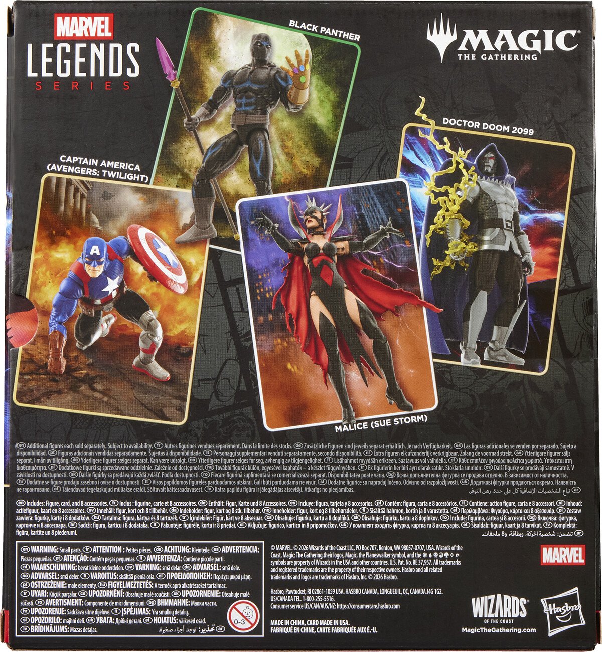 DOCTOR DOOM 2099 - MARVEL - MARVEL LEGENDS - FIGURA 15 CM SERIES MAGIC THE GATHERING - HASBRO - Imagen 6