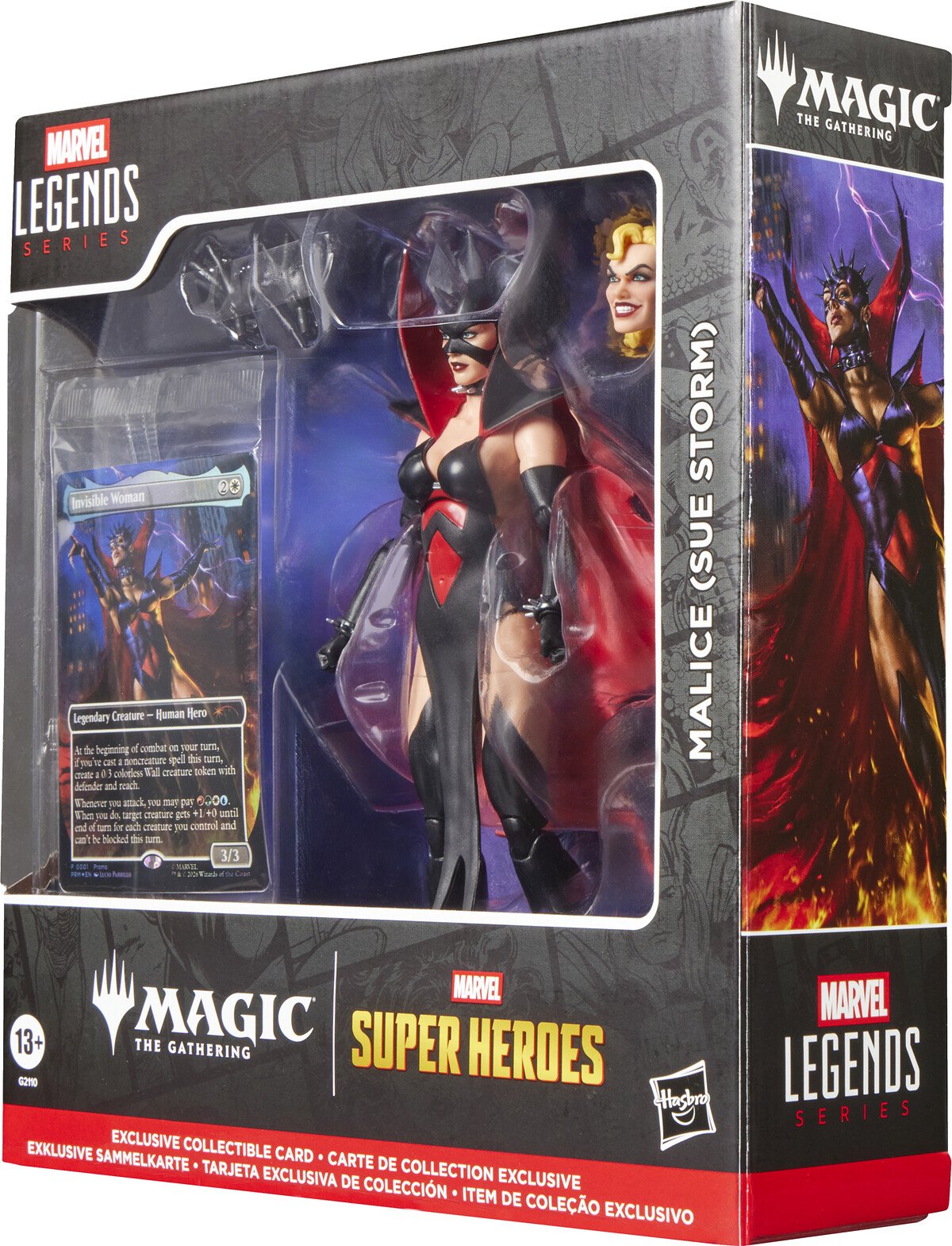 MALICE (SUE STORM) - MARVEL - MARVEL LEGENDS - FIGURA 15 CM SERIES MAGIC THE GATHERING - HASBRO - Imagen 4