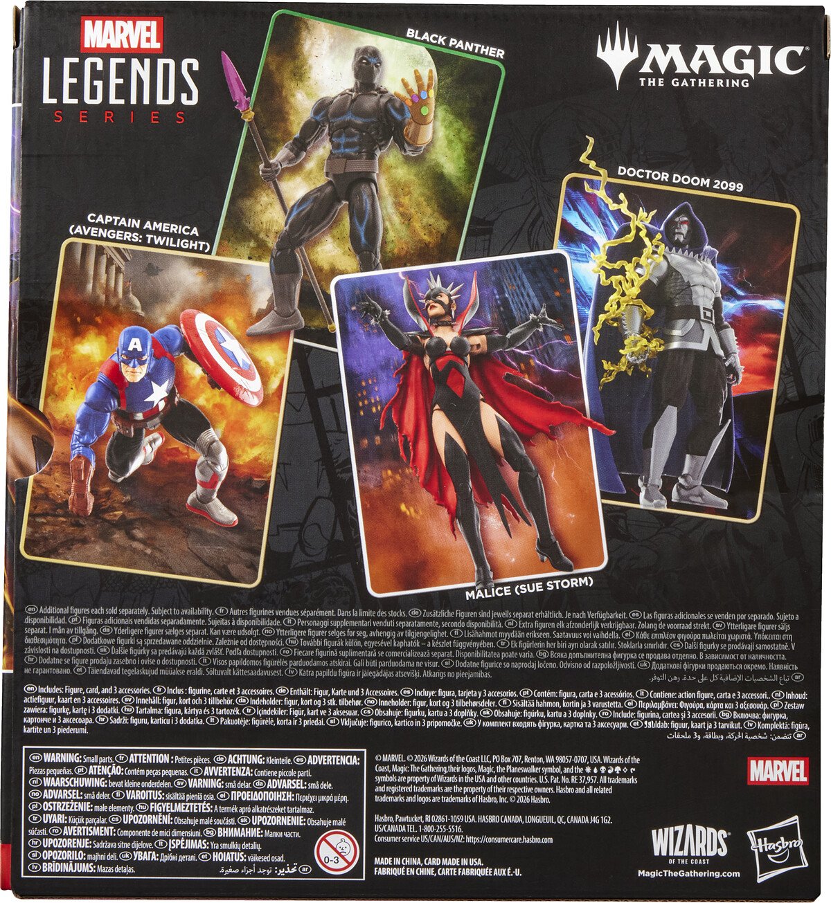 MALICE (SUE STORM) - MARVEL - MARVEL LEGENDS - FIGURA 15 CM SERIES MAGIC THE GATHERING - HASBRO - Imagen 5