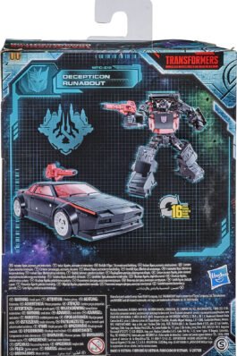 DECEPTICON RUNABOUT DELUXE CLASS – TRANSFORMERS – FIGURA 14 CM : GENERATIONS WAR FOR CYBERTRON EARTHRISE – HASBRO