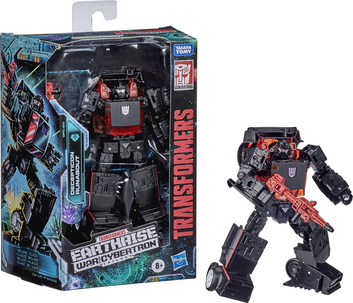DECEPTICON RUNABOUT DELUXE CLASS - TRANSFORMERS - FIGURA 14 CM : GENERATIONS WAR FOR CYBERTRON EARTHRISE - HASBRO - Imagen 7
