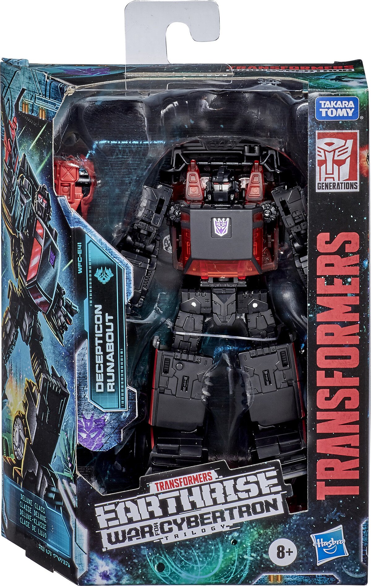 DECEPTICON RUNABOUT DELUXE CLASS - TRANSFORMERS - FIGURA 14 CM : GENERATIONS WAR FOR CYBERTRON EARTHRISE - HASBRO - Imagen 10