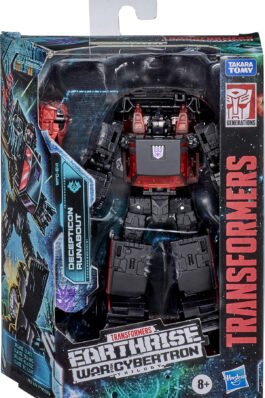 DECEPTICON RUNABOUT DELUXE CLASS – TRANSFORMERS – FIGURA 14 CM : GENERATIONS WAR FOR CYBERTRON EARTHRISE – HASBRO