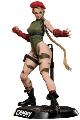 CAMMY – STREET FIGHTER 6 – 1/3 SILICON ACTION FIGURE – 65CM – INFINITY STUDIO