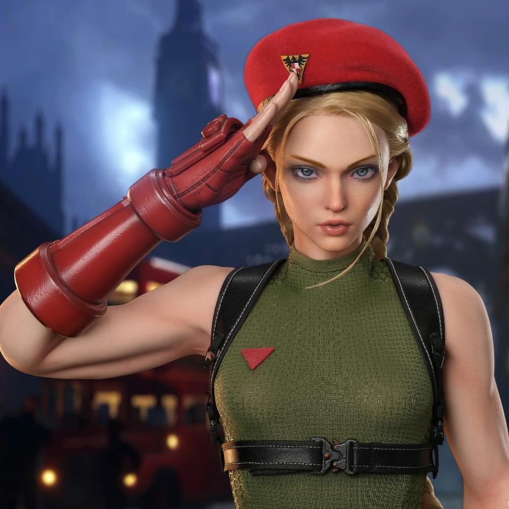 CAMMY - STREET FIGHTER 6 - 1/3 SILICON ACTION FIGURE - 65CM - INFINITY STUDIO - Imagen 7