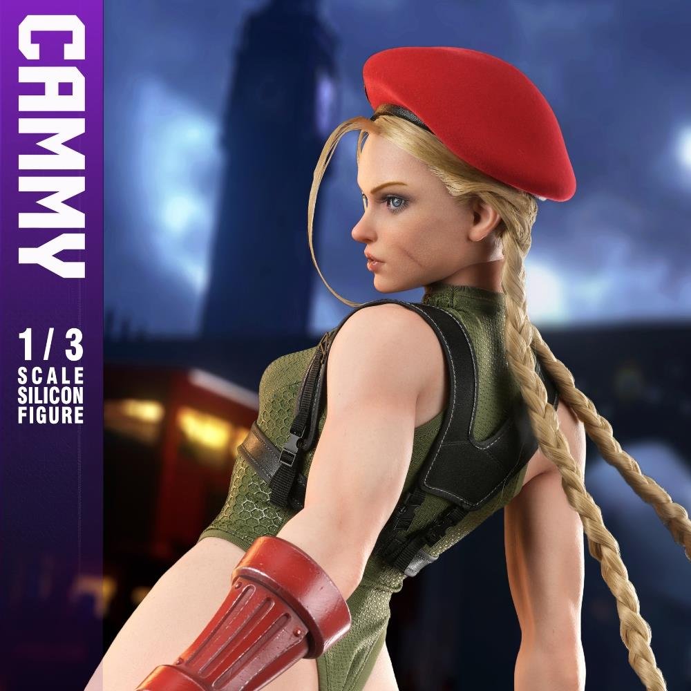 CAMMY - STREET FIGHTER 6 - 1/3 SILICON ACTION FIGURE - 65CM - INFINITY STUDIO - Imagen 9