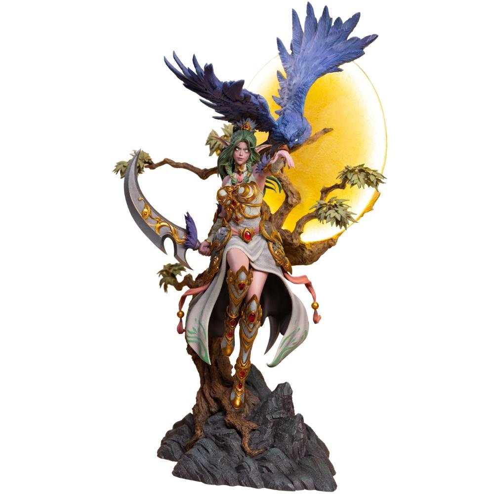 SIGNATURE TYRANDE LE - BLIZZARD HEARTHSTONE - STATUE - 61CM - HEX COLLECTIBLES - Imagen 2