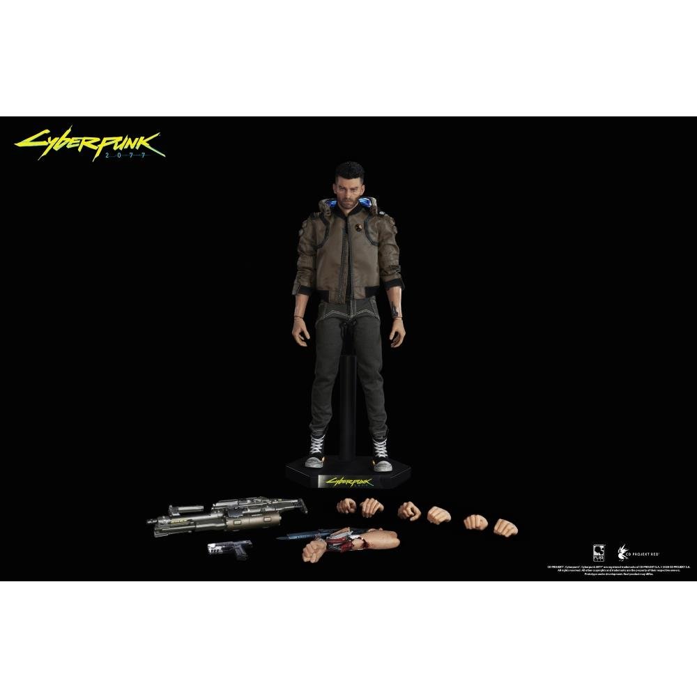 V MALE - CYBERPUNK 2077 - 1/6 FIGURE - 35CM - PUREARTS - Imagen 4