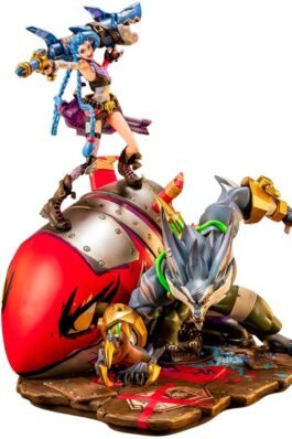 JINX & WARWICK – 2XKO – 1/10 DIORAMA – 37CM – PUREARTS