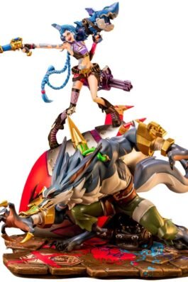 JINX & WARWICK – 2XKO – 1/10 DIORAMA – 37CM – PUREARTS