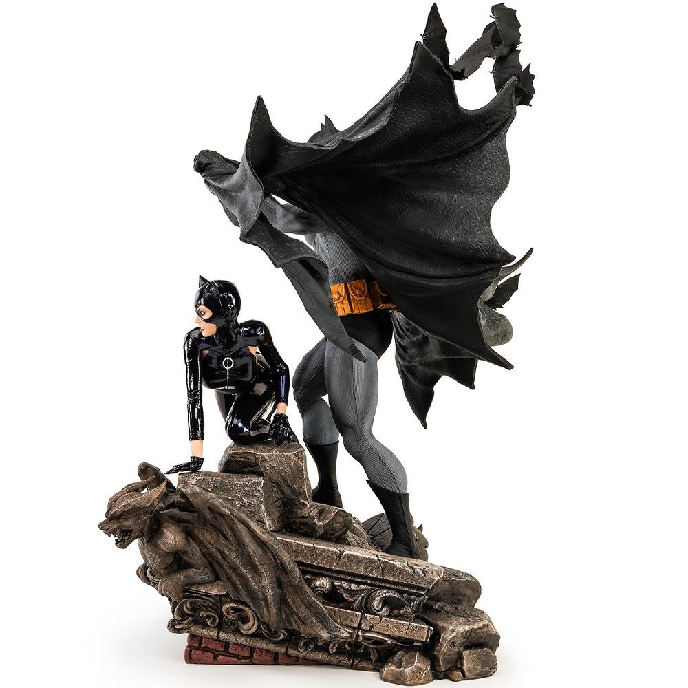BATMAN & CATWOMAN REUNION - BATMAN - 1/4 SCALE STATUE - 67CM - PUREARTS - Imagen 5