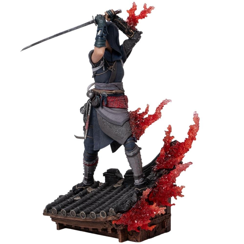 ANIMUS NAOE - ASSASSIN'S CREED SHADOWS - 1/8 SCALE STATUE - 30CM - PUREARTS - Imagen 4