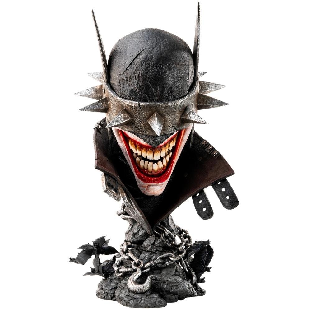 BATMAN WHO LAUGHS MASK - BATMAN - 1/1 SCALE STATUE - 51CM - PUREARTS