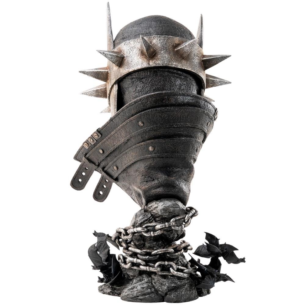 BATMAN WHO LAUGHS MASK - BATMAN - 1/1 SCALE STATUE - 51CM - PUREARTS - Imagen 4
