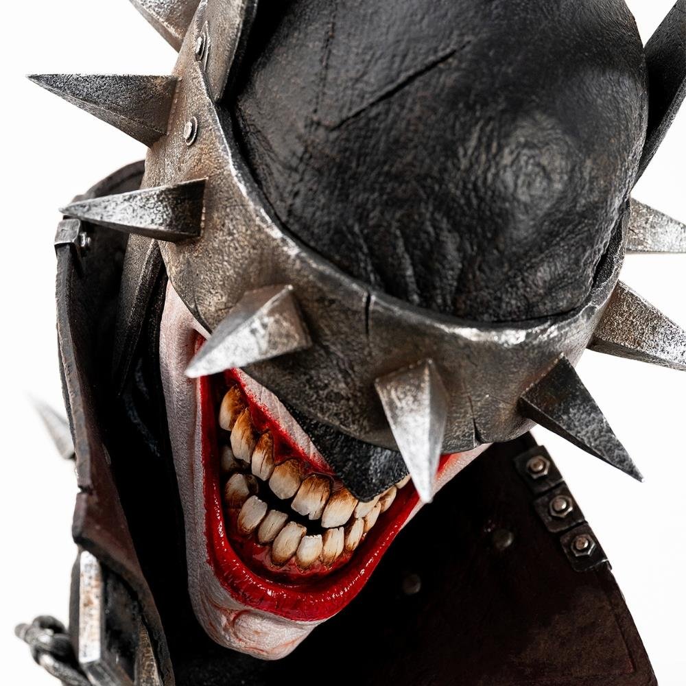 BATMAN WHO LAUGHS MASK - BATMAN - 1/1 SCALE STATUE - 51CM - PUREARTS - Imagen 5