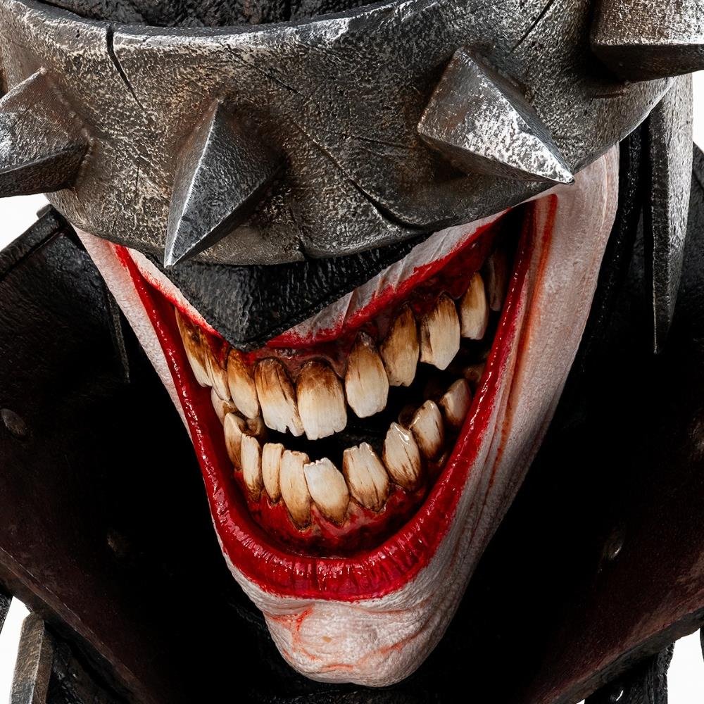 BATMAN WHO LAUGHS MASK - BATMAN - 1/1 SCALE STATUE - 51CM - PUREARTS - Imagen 8