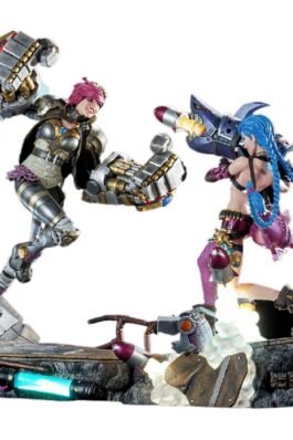 JINX & VI BUNDLE – LEAGUE OF LEGENDS – 1/6 SCALE STATUE – 31CM – PUREARTS