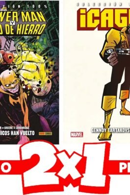 PACK CAGE 2X1 ¡CAGE! DE GENNDY TARTAKOVSKY Y POWER MAN Y PUÑO DE HIERRO 01 LOS CHICOS HAN VUELTO A LA CIUDAD (100% MARVEL HC)
