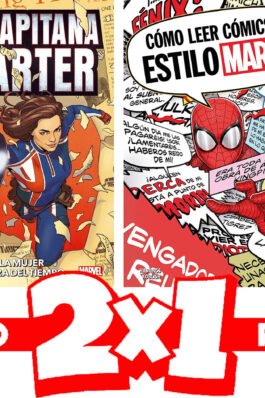 PACK 2X1 CAPITANA CARTER: LA MUJER FUERA DEL TIEMPO + CÓMO LEER CÓMICS AL ESTILO MARVEL