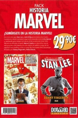 PACK HISTORIA MARVEL