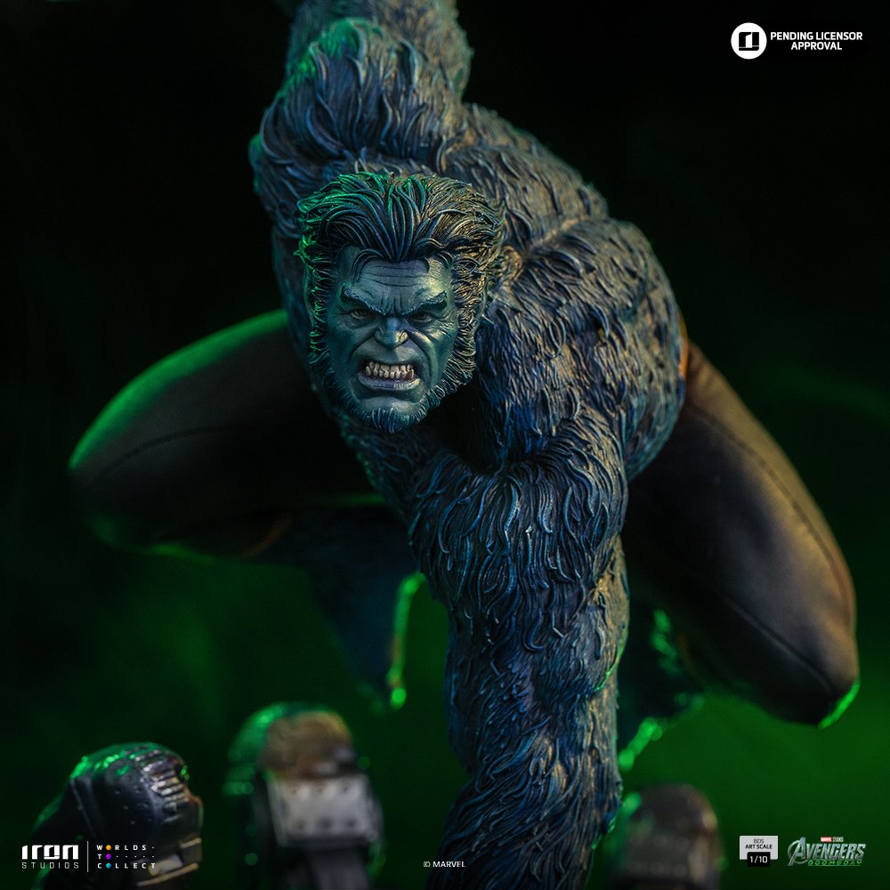BEAST - AVENGERS: DOOMSDAY - BDS ART SCALE 1/10 - AVENGERS: DOOMSDAY - ART SCALE 1/10 - IRON STUDIOS - Imagen 5