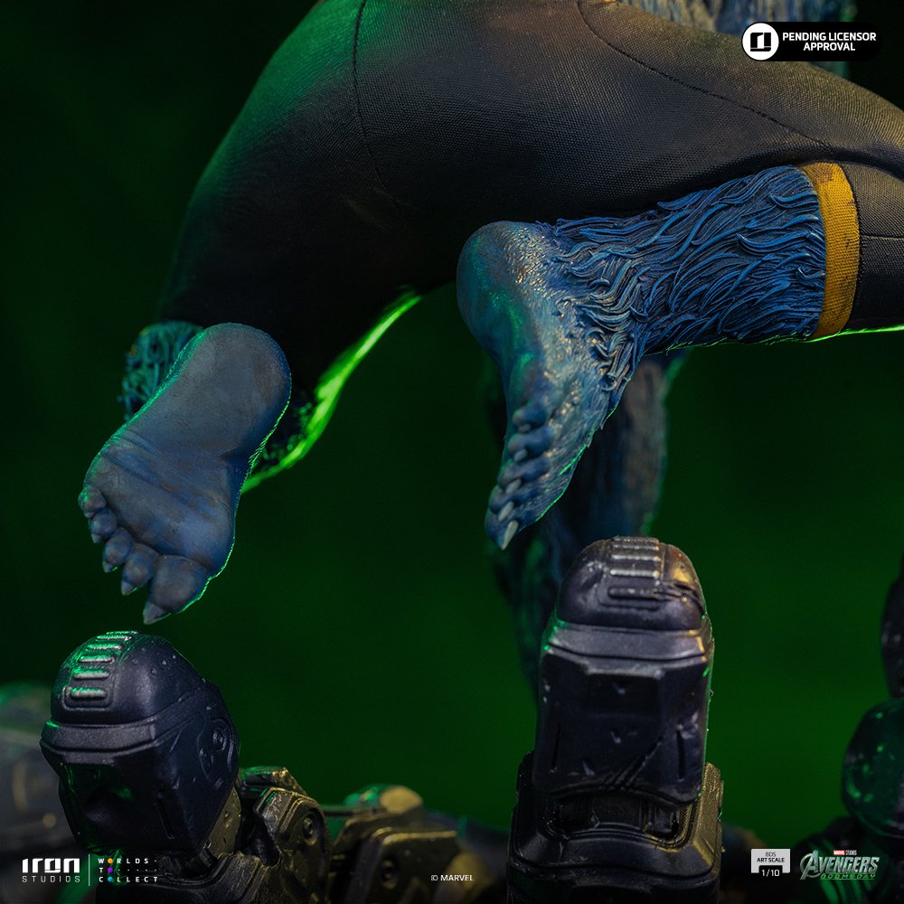 BEAST - AVENGERS: DOOMSDAY - BDS ART SCALE 1/10 - AVENGERS: DOOMSDAY - ART SCALE 1/10 - IRON STUDIOS - Imagen 9