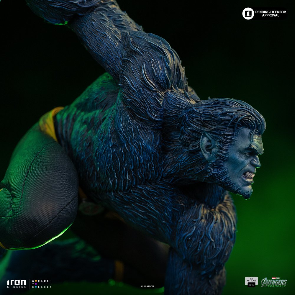 BEAST - AVENGERS: DOOMSDAY - BDS ART SCALE 1/10 - AVENGERS: DOOMSDAY - ART SCALE 1/10 - IRON STUDIOS - Imagen 11