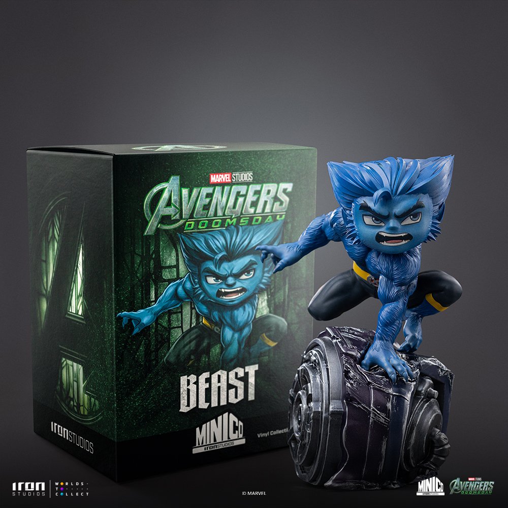 BEAST - AVENGERS: DOOMSDAY - MINICO - IRON STUDIOS - Imagen 5