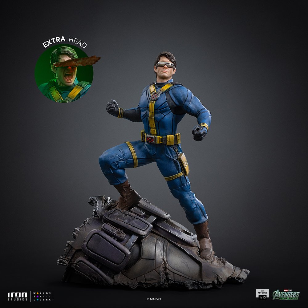 CYCLOPS - AVENGERS: DOOMSDAY - BDS ART SCALE 1/10 - AVENGERS: DOOMSDAY - ART SCALE 1/10 - IRON STUDIOS - Imagen 10