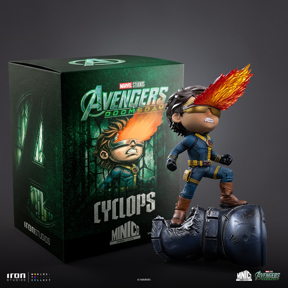CYCLOPS - AVENGERS: DOOMSDAY - MINICO - IRON STUDIOS - Imagen 5