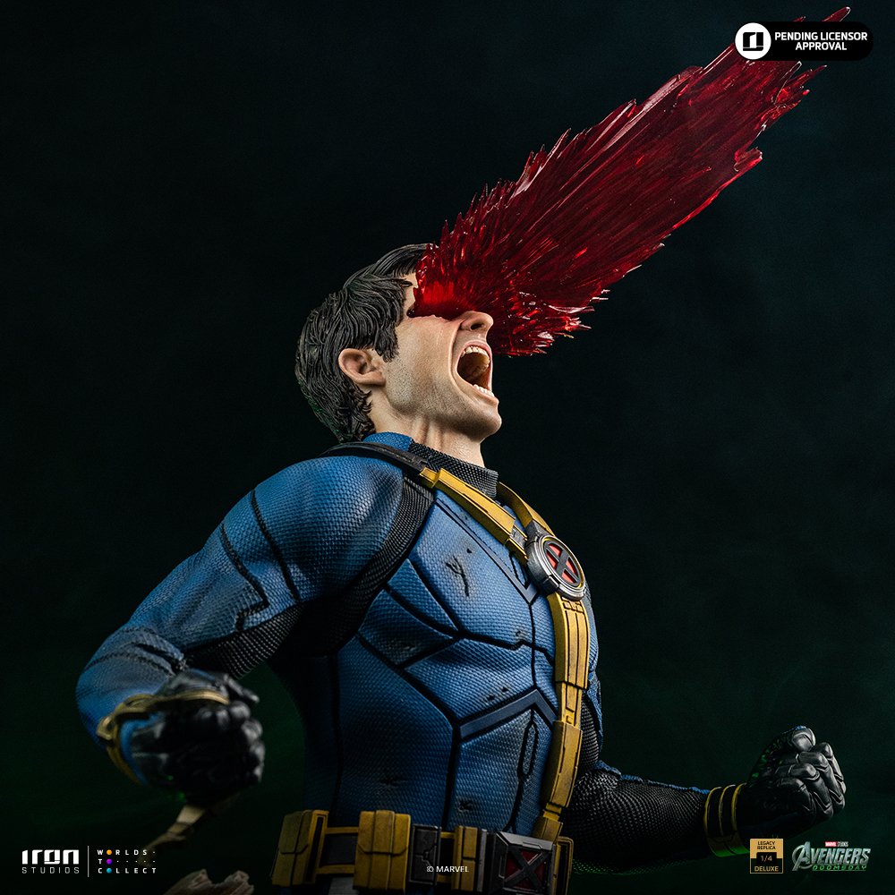 CYCLOPS DELUXE VER. - AVENGERS: DOOMSDAY - LEGACY REPLICA 1/4 - IRON STUDIOS - Imagen 17