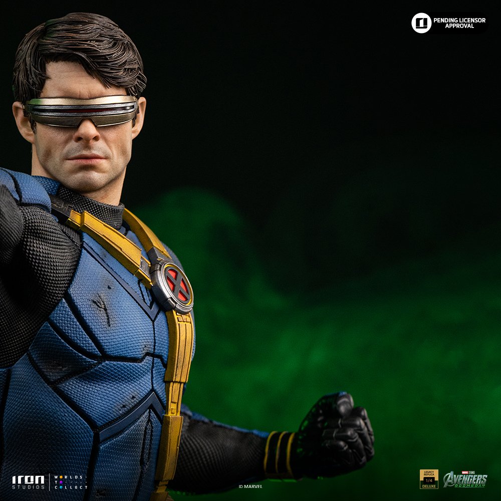 CYCLOPS DELUXE VER. - AVENGERS: DOOMSDAY - LEGACY REPLICA 1/4 - IRON STUDIOS - Imagen 20