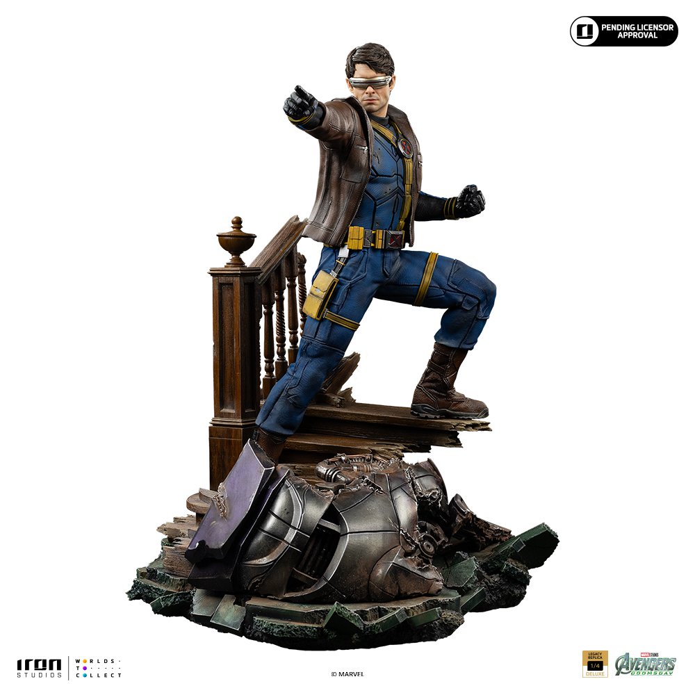 CYCLOPS DELUXE VER. - AVENGERS: DOOMSDAY - LEGACY REPLICA 1/4 - IRON STUDIOS - Imagen 4