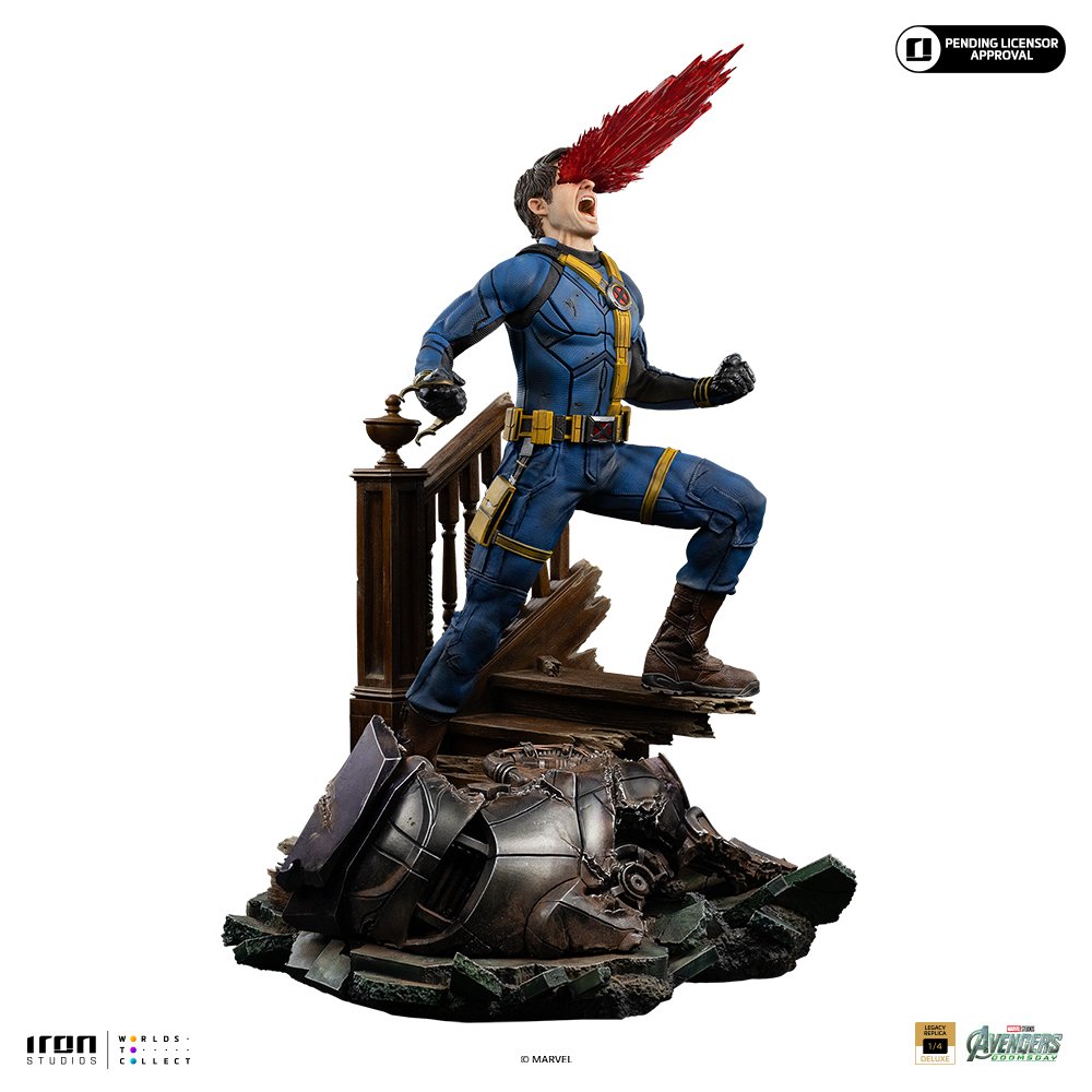 CYCLOPS DELUXE VER. - AVENGERS: DOOMSDAY - LEGACY REPLICA 1/4 - IRON STUDIOS - Imagen 2