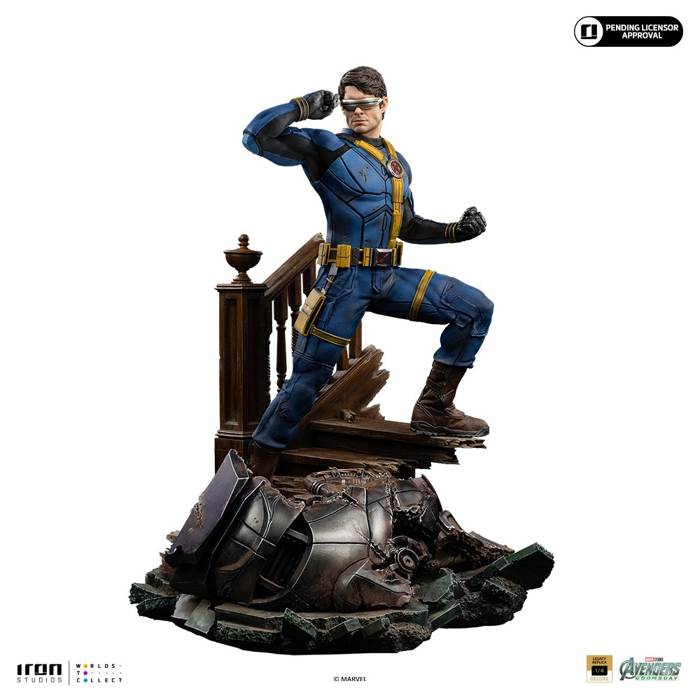 CYCLOPS DELUXE VER. - AVENGERS: DOOMSDAY - LEGACY REPLICA 1/4 - IRON STUDIOS - Imagen 3
