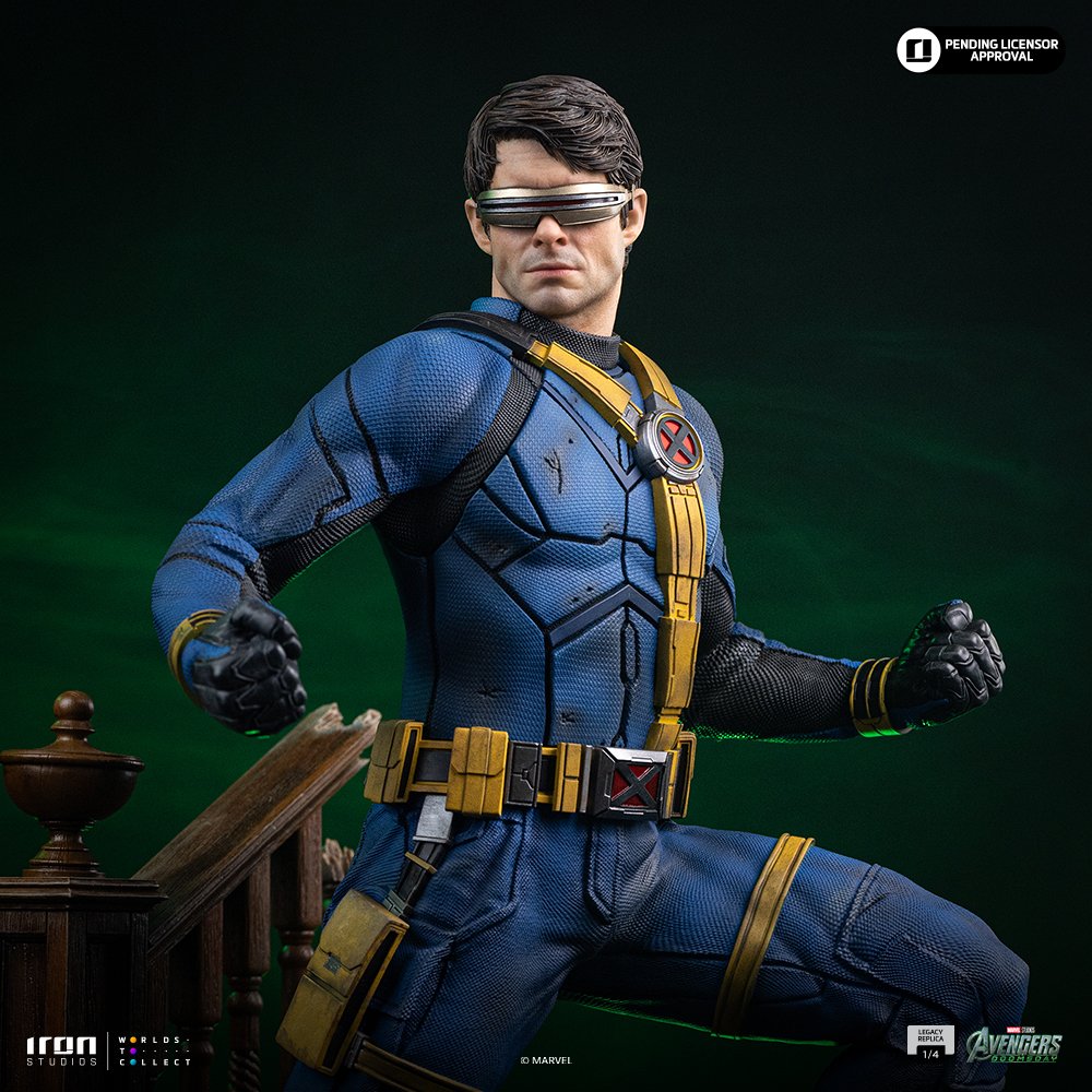 CYCLOPS REGULAR VER. - AVENGERS: DOOMSDAY - LEGACY REPLICA 1/4 - IRON STUDIOS - Imagen 9