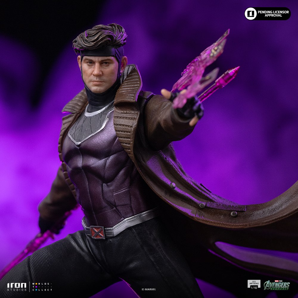 GAMBIT - AVENGERS: DOOMSDAY - BDS ART SCALE 1/10 - AVENGERS: DOOMSDAY - ART SCALE 1/10 - IRON STUDIOS - Imagen 9