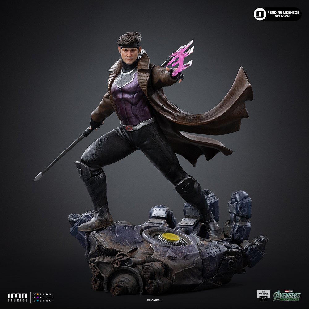 GAMBIT - AVENGERS: DOOMSDAY - BDS ART SCALE 1/10 - AVENGERS: DOOMSDAY - ART SCALE 1/10 - IRON STUDIOS - Imagen 12