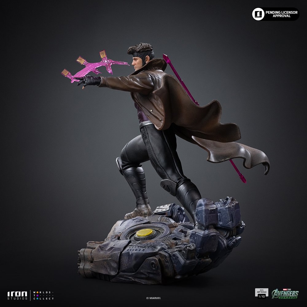 GAMBIT - AVENGERS: DOOMSDAY - BDS ART SCALE 1/10 - AVENGERS: DOOMSDAY - ART SCALE 1/10 - IRON STUDIOS - Imagen 14