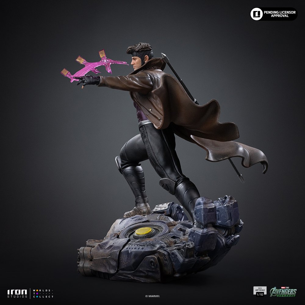GAMBIT - AVENGERS: DOOMSDAY - BDS ART SCALE 1/10 - AVENGERS: DOOMSDAY - ART SCALE 1/10 - IRON STUDIOS - Imagen 15