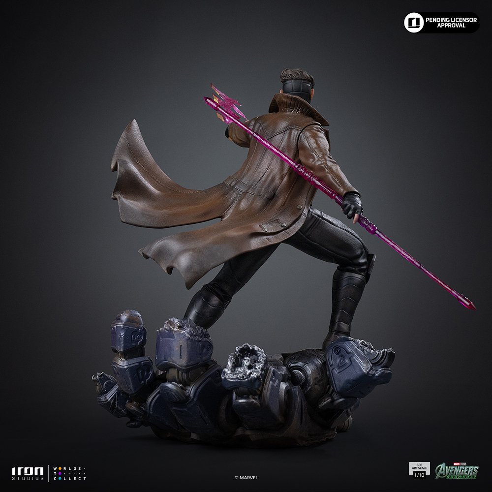 GAMBIT - AVENGERS: DOOMSDAY - BDS ART SCALE 1/10 - AVENGERS: DOOMSDAY - ART SCALE 1/10 - IRON STUDIOS - Imagen 20