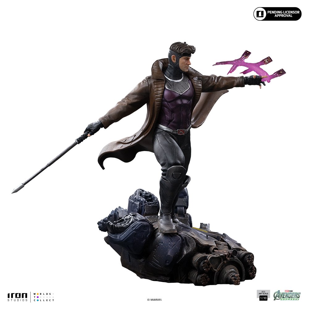 GAMBIT - AVENGERS: DOOMSDAY - BDS ART SCALE 1/10 - AVENGERS: DOOMSDAY - ART SCALE 1/10 - IRON STUDIOS - Imagen 3