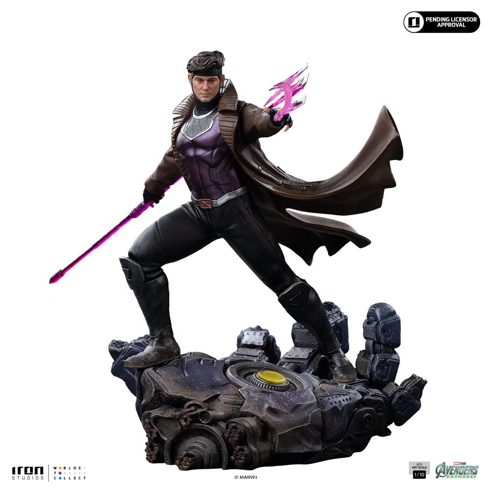 GAMBIT - AVENGERS: DOOMSDAY - BDS ART SCALE 1/10 - AVENGERS: DOOMSDAY - ART SCALE 1/10 - IRON STUDIOS - Imagen 5