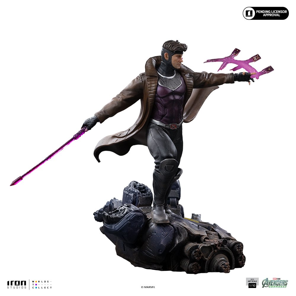 GAMBIT - AVENGERS: DOOMSDAY - BDS ART SCALE 1/10 - AVENGERS: DOOMSDAY - ART SCALE 1/10 - IRON STUDIOS - Imagen 7