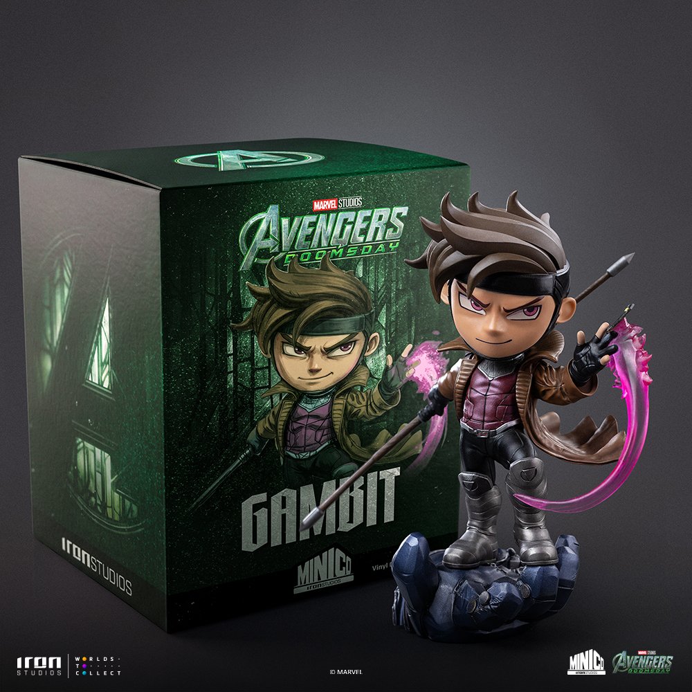 GAMBIT - AVENGERS: DOOMSDAY - MINICO - IRON STUDIOS - Imagen 5