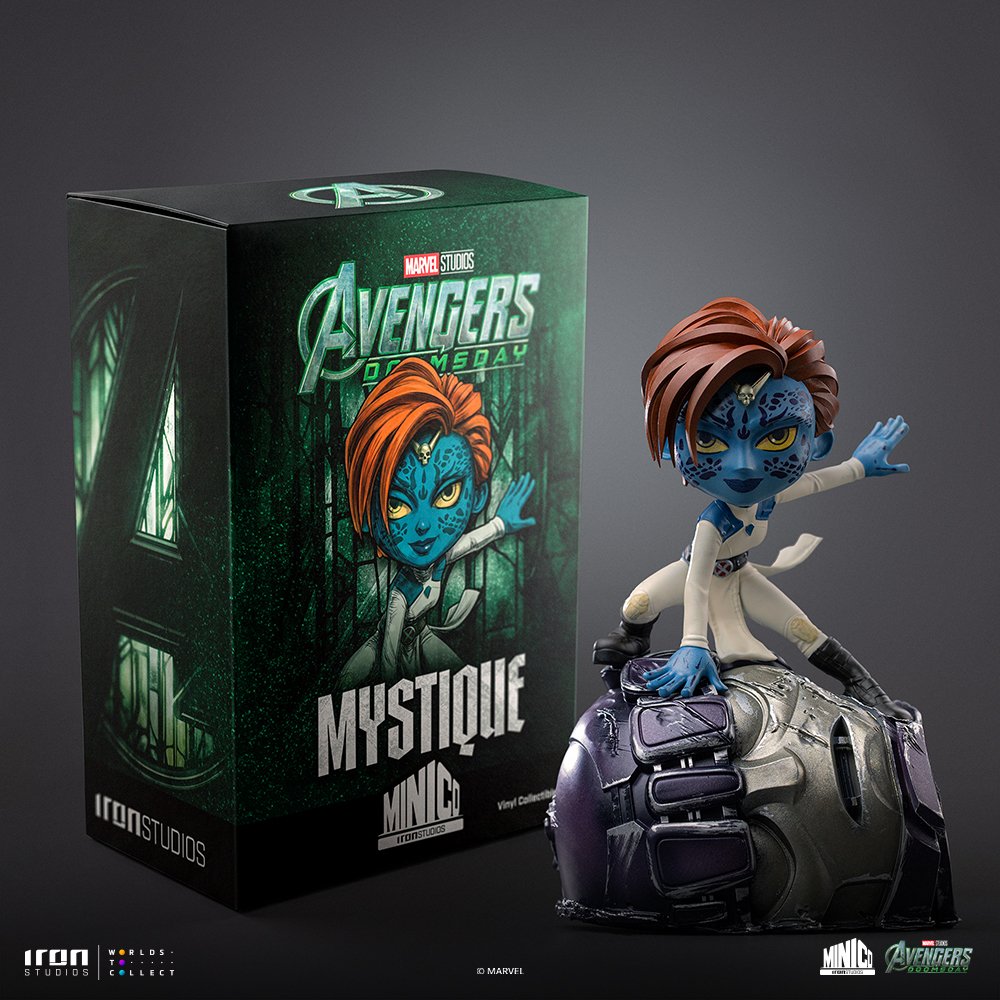 MYSTIQUE - AVENGERS: DOOMSDAY - MINICO - IRON STUDIOS - Imagen 5