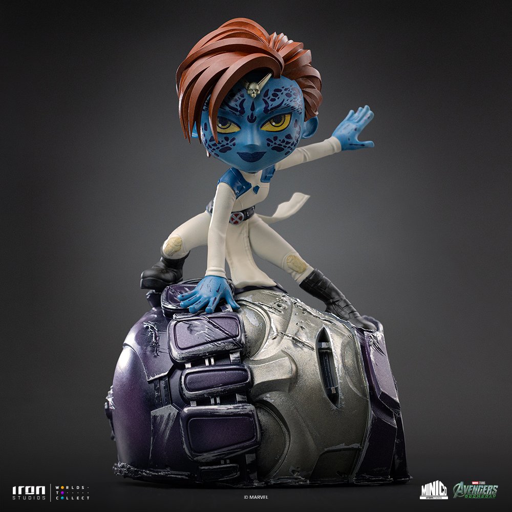 MYSTIQUE - AVENGERS: DOOMSDAY - MINICO - IRON STUDIOS - Imagen 6