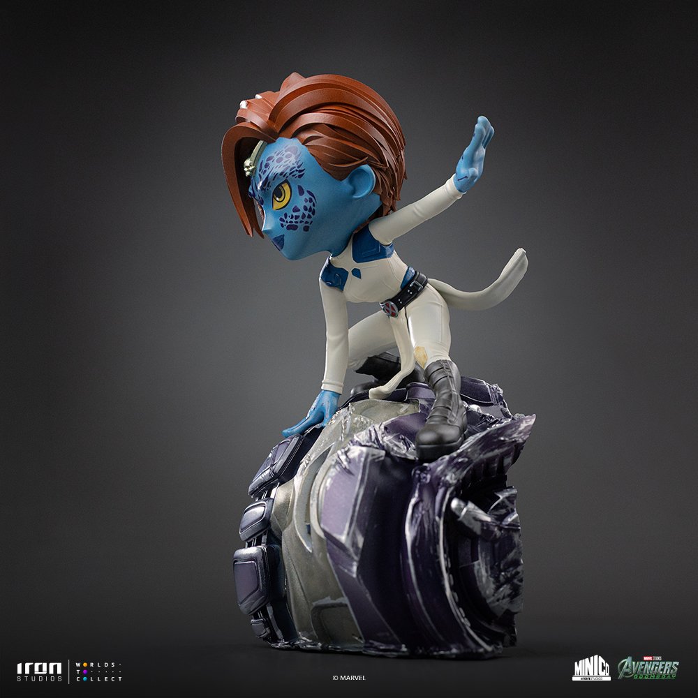 MYSTIQUE - AVENGERS: DOOMSDAY - MINICO - IRON STUDIOS - Imagen 7